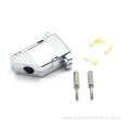 D-SUB plastic shell connector single package